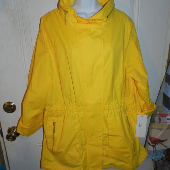 Nikki Jones Honey Gold Scarlet Raincoat Plus Sizes 🆕⌚🏃FAST⚡💨🚚 - Picture 7 of 15